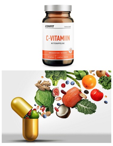 ICONFIT Vitamine C - Non-acide (90 Capsules)