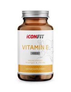 ICONFIT E vitamīns 400IU (90 mīksto želejas)