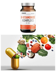 ICONFIT B-Vitamin Complex (90 Capsules) 2