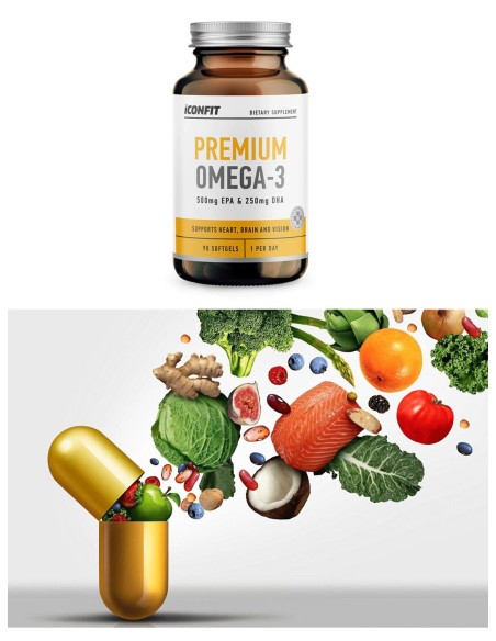 ICONFIT Premium Omega 3 (90 Softgels)