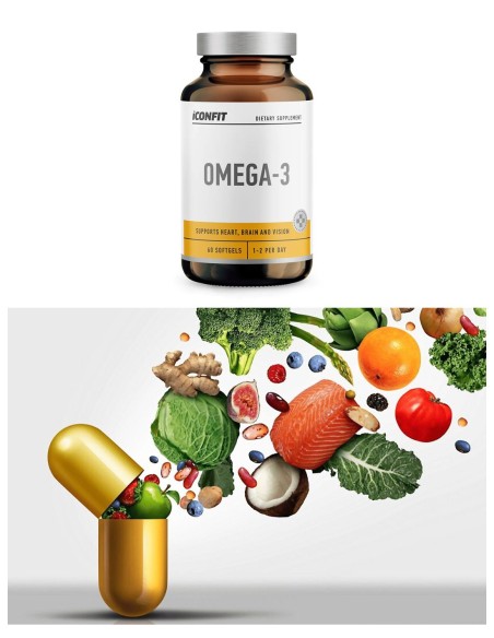 ICONFIT Omega-3 (60 Capsules)