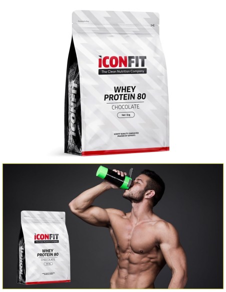 ICONFIT Whey Protein 80 (Top Product, 1KG)