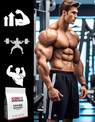 ICONFIT MASS Gainer (1.5KG) Chocolate