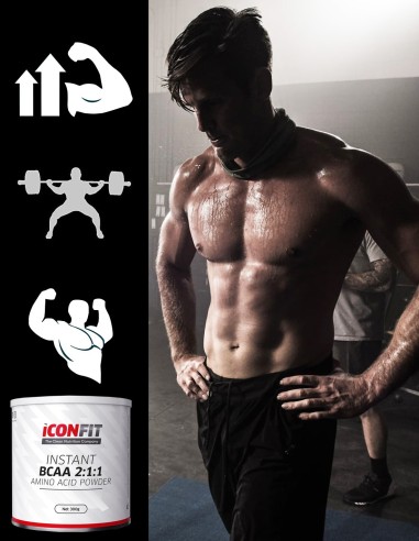ICONFIT BCAA 2:1:1 Amino Acids (300 g) Apple