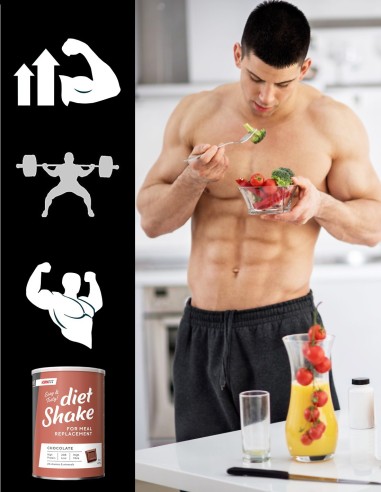 ICONFIT Diet Shake (495g) Chocolate