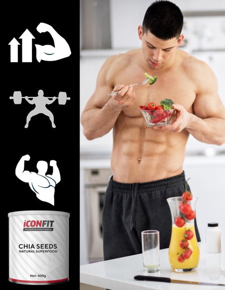ICONFIT Chia Seeds 400 g.