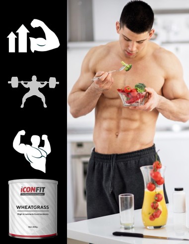 ICONFIT Wheatgrass Powder (200 g)