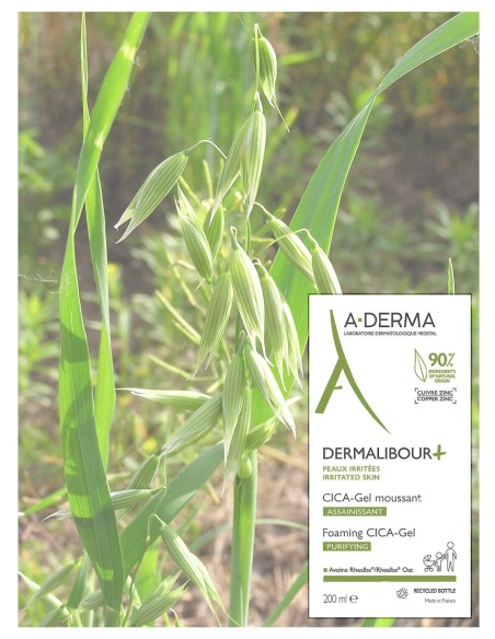 A-derma DERMALIBOUR+ cica-gel limpiador