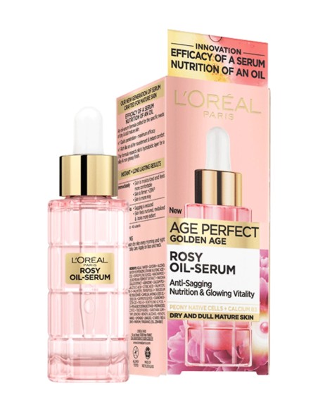 L'Oréal Paris AGE PERFECT GOLDEN AGE serum-oil pink tone