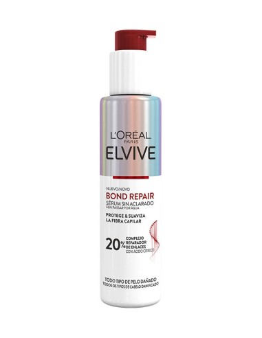 L'Oréal Paris ELVIVE BOND REPAIR serum protege y suaviza