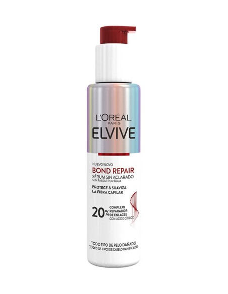 L'Oréal Paris ELVIVE BOND REPAIR serum protege y suaviza