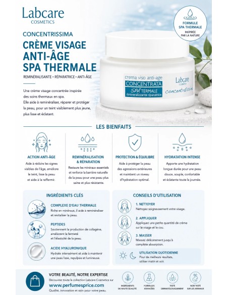 Thermal spa facial cream 50 ml