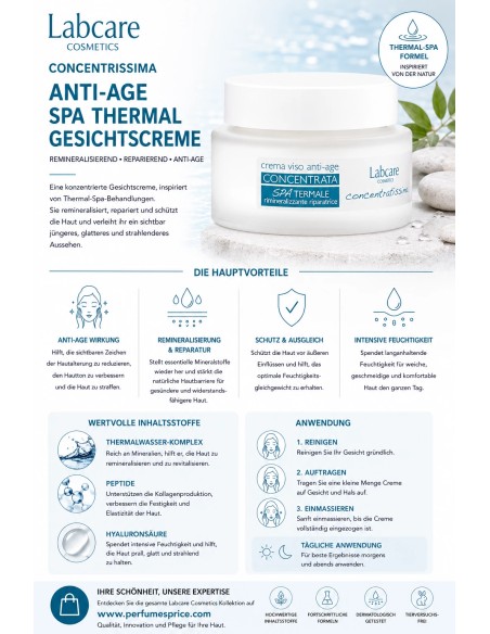 Thermal spa facial cream 50 ml