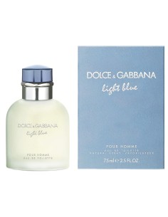 DOLCE & GABBANA LIGHT BLUE POUR HOMME EDT SPRAY 75 ML 2