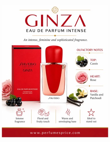 Shiseido GINZA INTENSE Eau de Parfum 30 ml