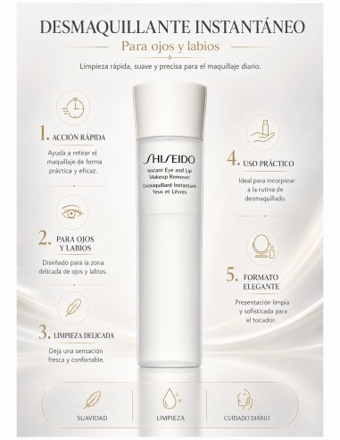 Shiseido Instant Eye &amp Lip Makeup Remover 125 ml