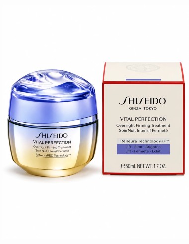 Shiseido VITAL PERFECTION overnight firming treatment Firming Facial Treatment 50 ml