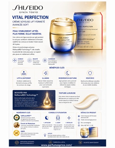 Shiseido VITAL PERFECTION uplifting &amp; firming cream 50 ml