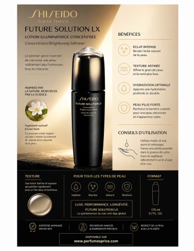 Shiseido Future Solution LX Concentrated Brightening Softener 170 ml