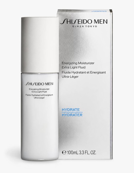 Shiseido Men Energizing Moisturizer Extra Light Fluid 100 ml