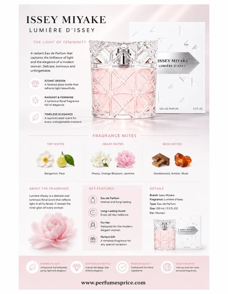 Issey Miyake LUMIÈRE D'ISSEY edp vapo 100 ml