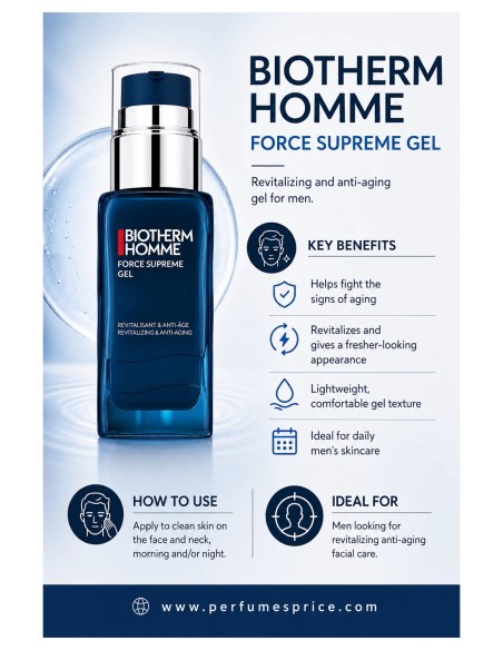Biotherm HOMME FORCE SUPREME gel 100 ml