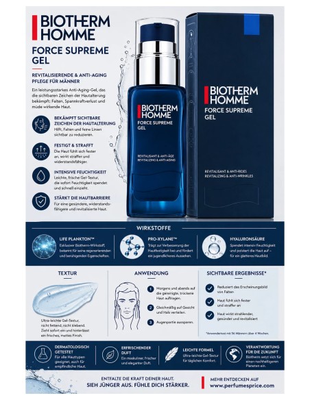 Biotherm HOMME FORCE SUPREME gel 100 ml