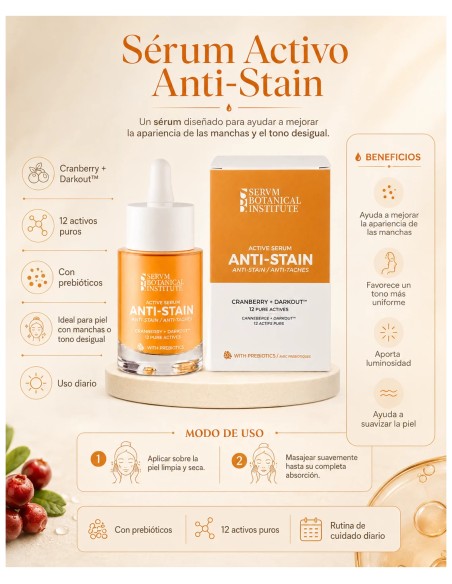 Servm Botanical Institute ANTI-STAIN ACTIVE SERUM 30 ml