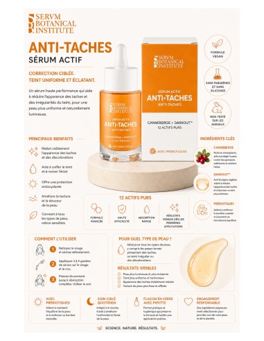 Servm Botanical Institute ANTI-STAIN ACTIVE SERUM 30 ml