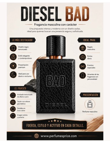 Diesel BAD eau de toilette spray 50 ml