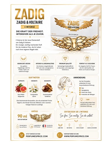 Zadig & Voltaire ZADIG INTENSE edp vapor 30 ml