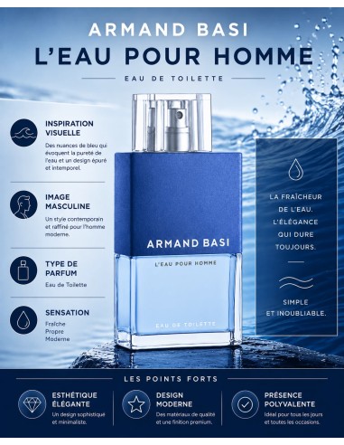 Armand Basi L'EAU POUR HOMME eau de toilette spray 125 ml
