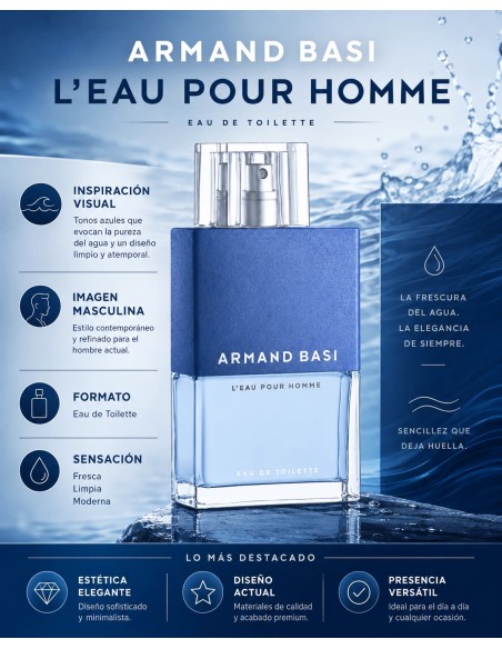 Armand Basi L'EAU POUR HOMME eau de toilette spray 75 ml