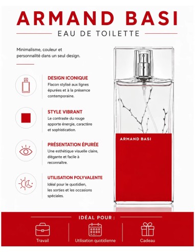 Armand Basi IN RED eau de toilette spray 100 ml