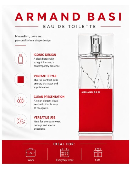 Armand Basi IN RED eau de toilette spray 100 ml