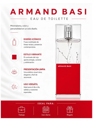 Armand Basi IN RED eau de toilette spray 100 ml