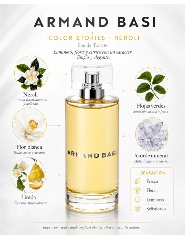 Armand Basi ARMAND BASI COLOR STORIES NEROLI edt vapo 100 ml