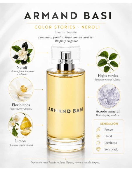 Armand Basi ARMAND BASI COLOR STORIES NEROLI edt vapo 100 ml