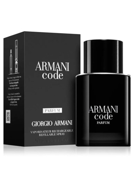 GIORGIO ARMANI ARMANI CODE MEN EDT SPRAY RECARGABLE 50 ML