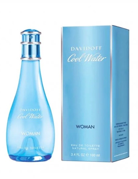 DAVIDOFF COOL WATER WOMAN EDT SPRAY 100 ML