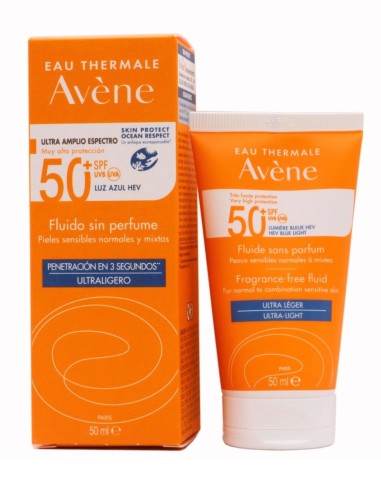 AVENE FLUIDO SPF 50+ SP 50 ML