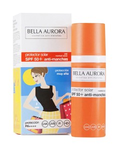 BELLA AUR. KREMAS NUO DĖMIŲ NUO SAULĖS FP50+ P.NORM-DRY 50 ML