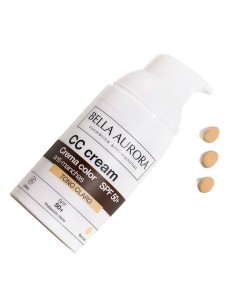 BELLA AUR. ANTI-SPOT SUNSCREEN CC LIGHT TONE SPF50+30ML