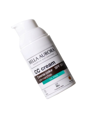 BELLA AUR. SOLAR ANTIMANCHAS CC OIL FREE SPF50 30ML