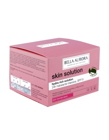 BELLA AUR. HYDRA RICH SOLUTION 24 H.INT.SPF15 - 50ML